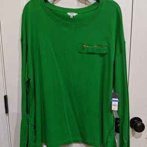 NWT Sz XL Crown & Ivy Top